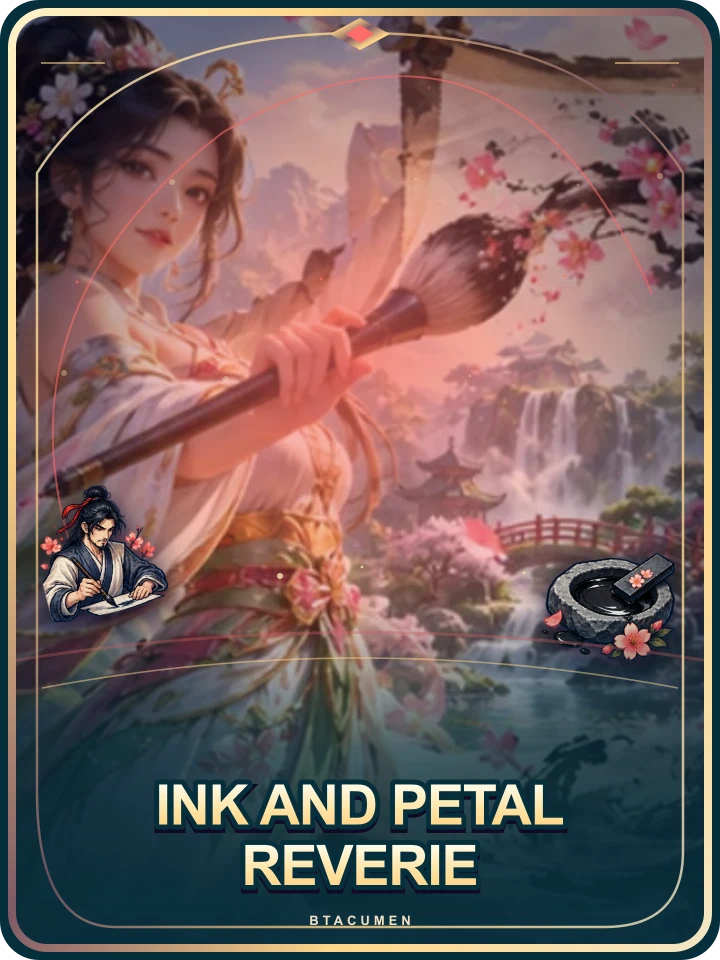 Ink and Petal Reverie