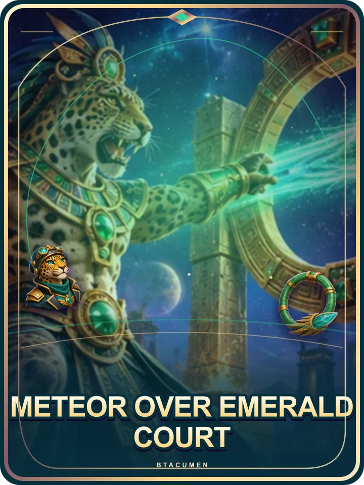 Meteor over Emerald Court