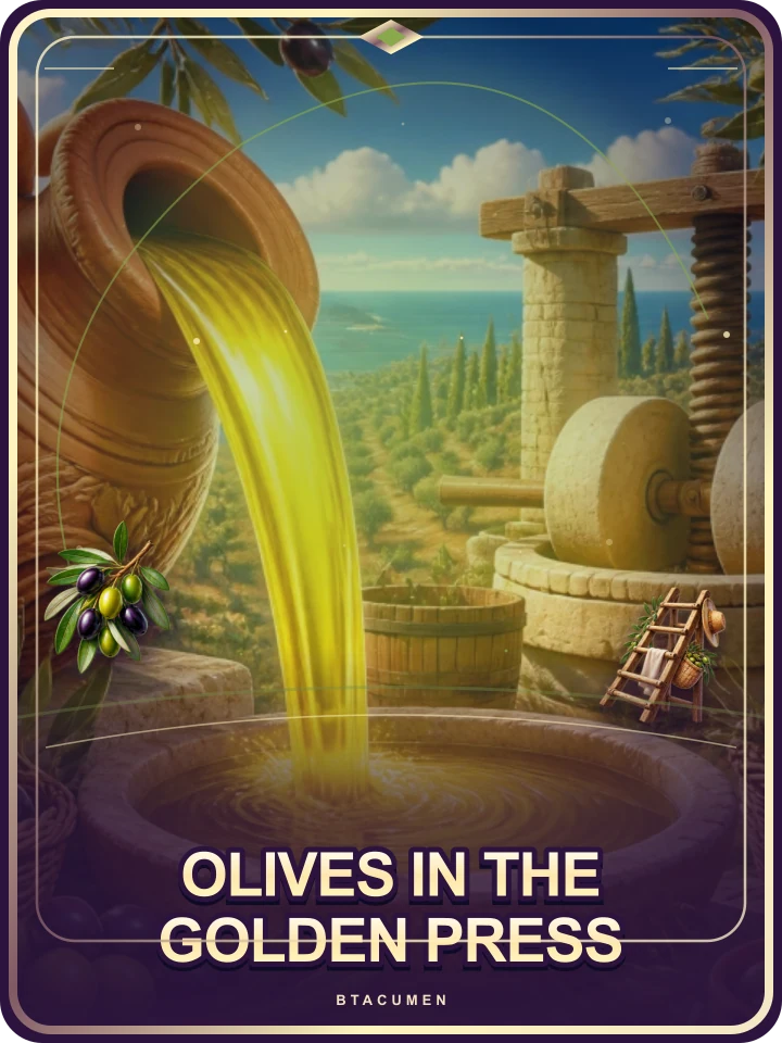 Olives in the Golden Press