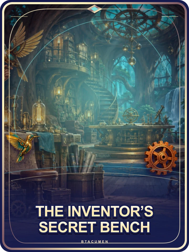 The Inventor’s Secret Bench