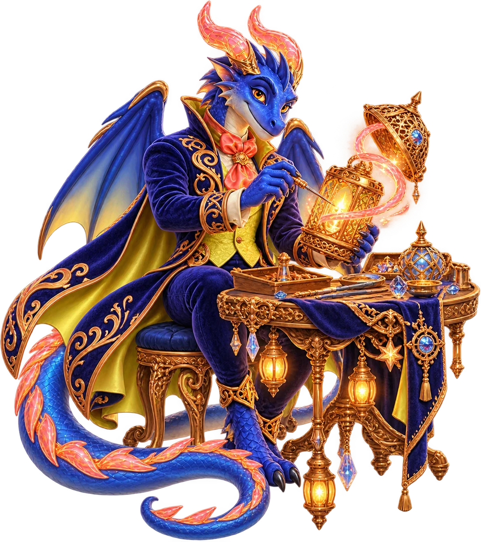 Kairos welcomes you to your place in the Lanternworks.
